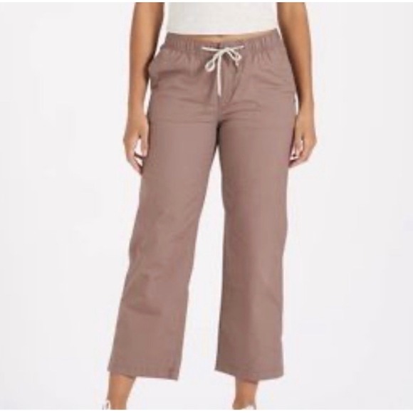 Vuori Pants - Vuori Wide Leg Ripstop pants L hiking outdoor casual performance gorpcore